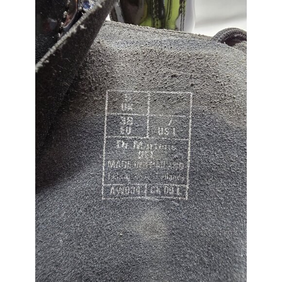 Dr. Martens Women's Dee Limited Edition Diva Collection 14-Eye Black US 7 L UK 5 - Picture 13 of 16